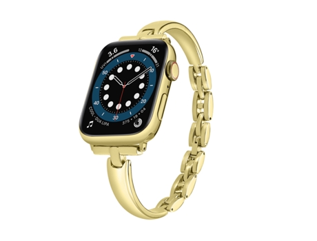 Correa para Smartwatch Correa de Cadena Metálica para Apple Watch Ultra 49mm y Watch Ultra 2 49mm / Series 9 y 8 y 7 45 mm / SE 3 y SE 2 y 6 y SE y...