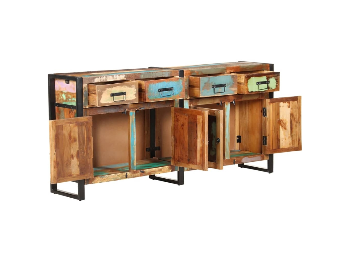 Maison Exclusive - Aparador De Madera Maciza Reciclada 172x35x80 Cm