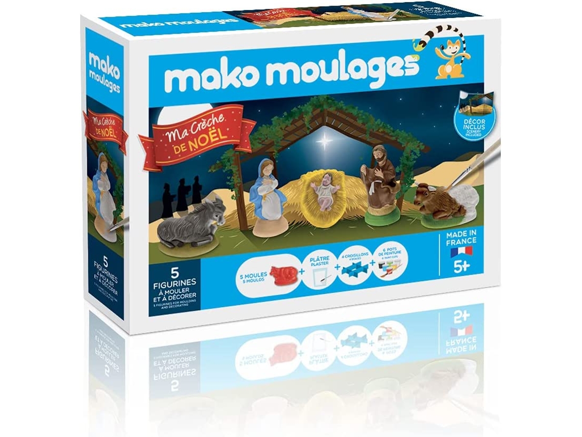 Christmas Nativity scene molding box MAKO CRÉATIONS (4 anos)