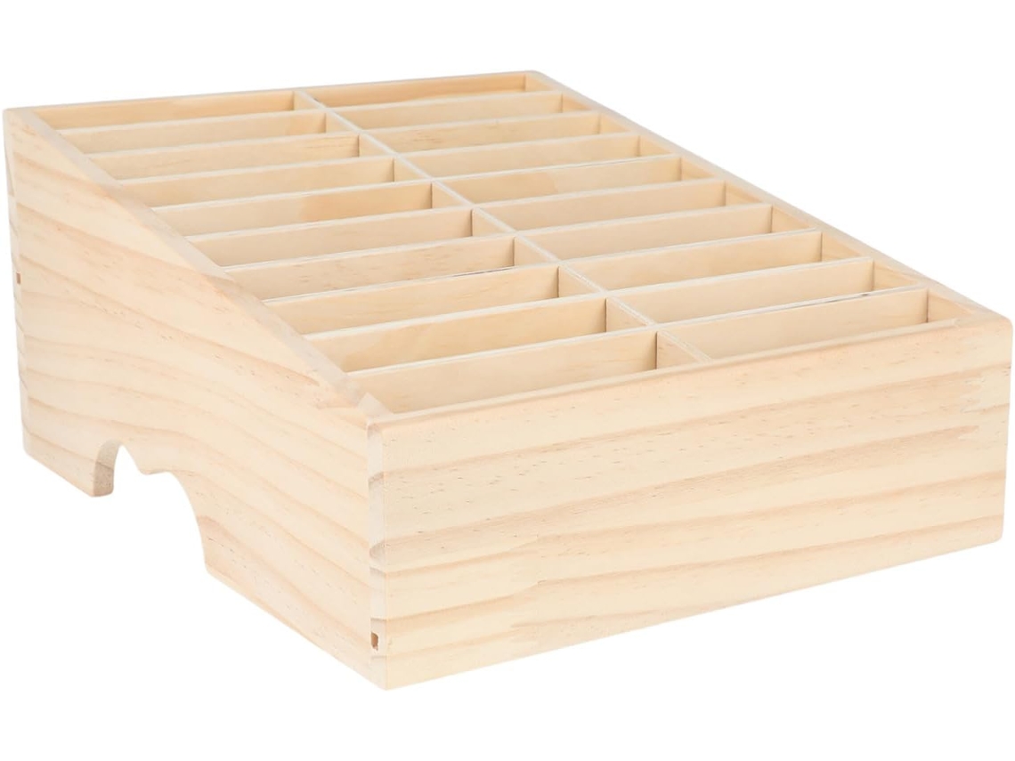 Caja De Almacenamiento Con Compartimentos, Bandeja Para Guardar El Teléfono Móvil