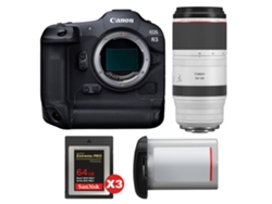 Canon Eos R3 + Rf 100-500mm F/4.5-7.1 L Is Usm + 3 Sandisk 64gb Extreme Pro Cfexpress Type B + Canon Lp-e19 + Ebook Pricedirect
