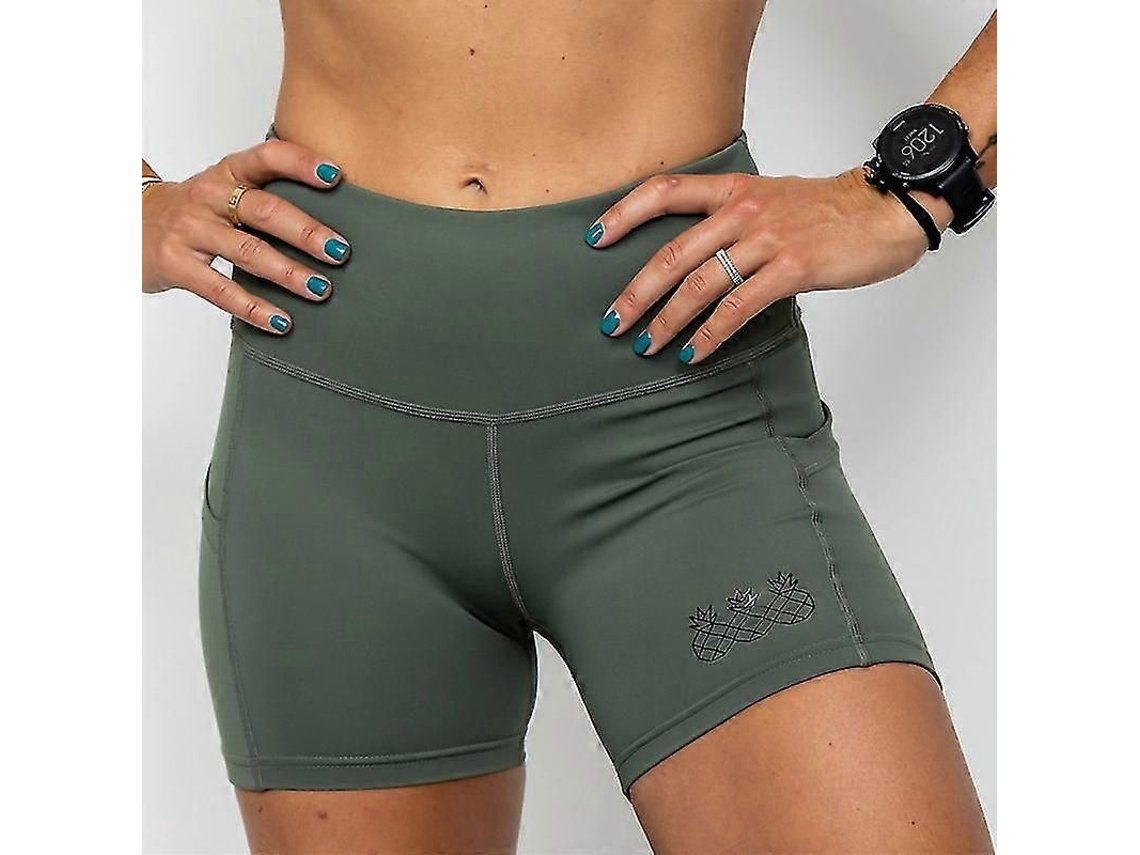 Pantalones Cortos De Yoga Para Mujer Tres Pinas 2022 Leggings Ajustados Fitness Running Elastic Biker Mountaineering