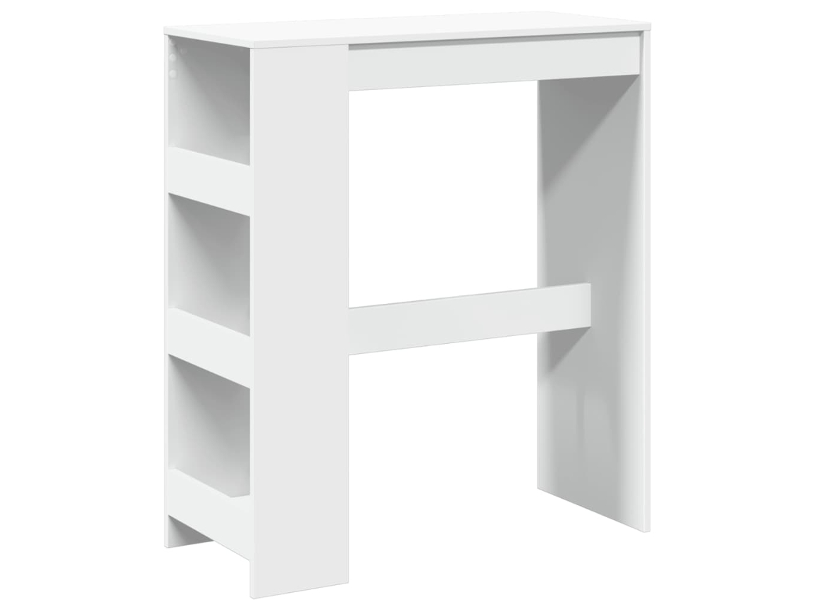 Maison Exclusive - Mesa Alta Con Estantes Madera Ingeniería 90x40x103,5 Cm