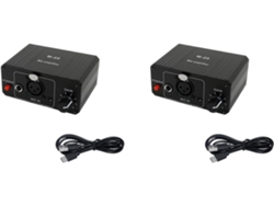 Dos Micrófonos De Condensador Dinámicos, Amplificador De Audio M-20 De 48 V, Alimentación Fantasma.