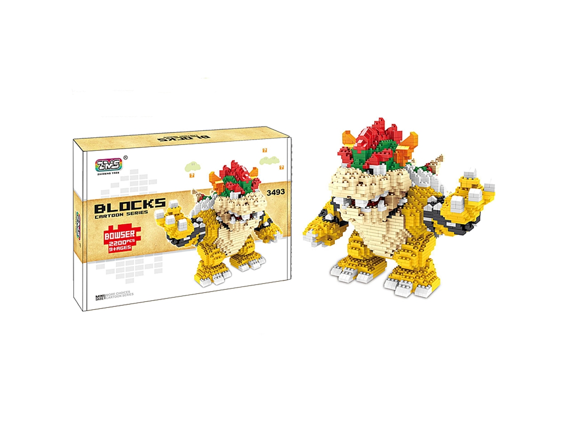 (Estilo 2) Miniaturas de bloques de construcción de Yoshi - Juguete educativo para aliviar el estrés