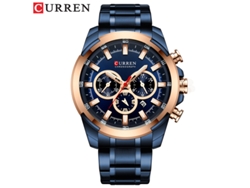 Reloj De Pulsera Moderno Para Hombre, Resistente Al Agua, Multifuncional, Con Seis Manecillas Y Correa De Acero Inoxidable.