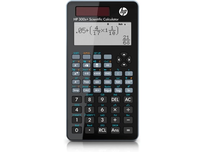 Calculadora Científica HP 300s+ Negro (15 dígitos)