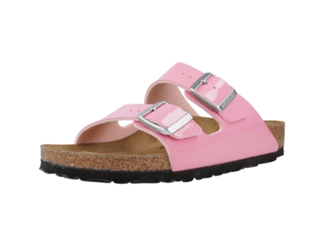 Zapatos de Mujer BIRKENSTOCK Arizona Birkoflor Patent Tecido Rosa (38)