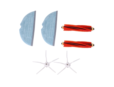 Paños de fregona, cepillo lateral de rodillo principal para Xiaomi Roborock T7 T7Plus S7, piezas de limpiador al vacío, accesorios