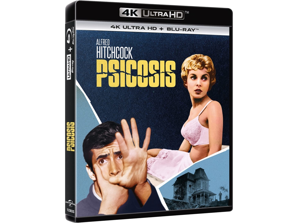 Blu Ray Psycho 1960 4K Ultra Hd - Psicosis