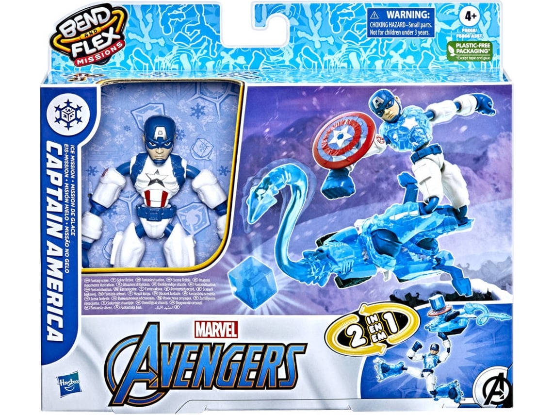Figura de Jugar HASBRO Marvel Avengers Bend And Flex Missions