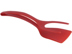 Espátula De Silicona Flexible, Volteador Sólido Y Ranurado, Utensilio De Cocina Multiusos.