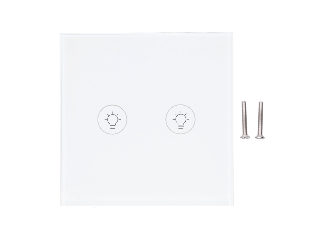 RELAVAEV Interruptor De Luz De Toque Para Parede Com Função Temporizada, Vidro Temperado, Regulagem De Brilho, Controle Por App Para Zigbee 90 250v