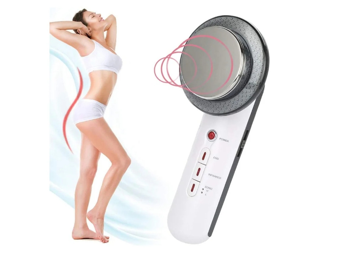 Máquina de cavitación para eliminar grasa, adelgazante, anticelulítico, color blanco Yizhood