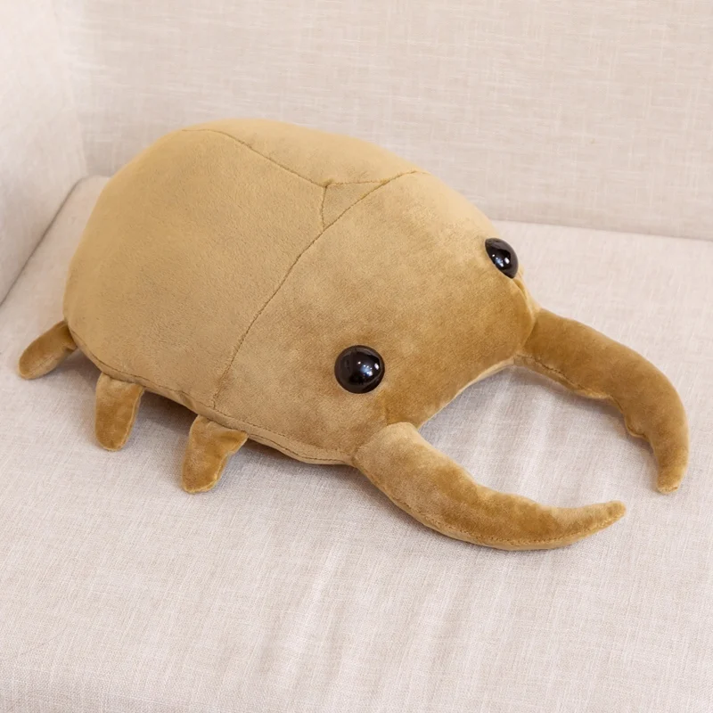 (marrón Claro, 60 Cm) Muñeco De Peluche De Insecto Realista Y Creativo, Estilo Dibujos Animados