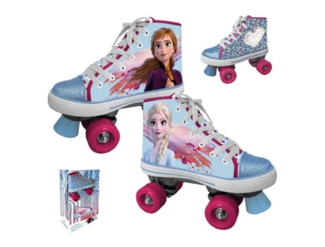 Patins 4 Rodas Frozen 2 Colorido Eu 35-36Disney