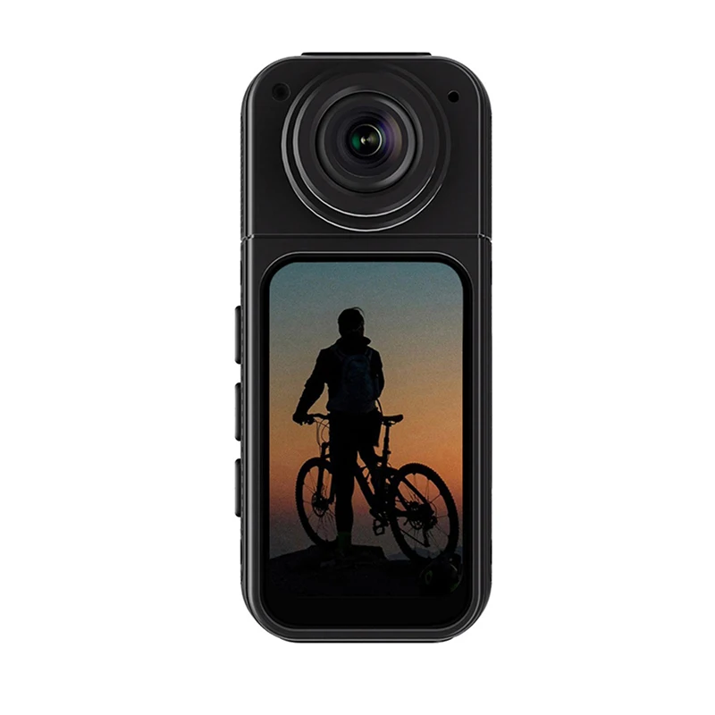 Mini Cámara De Acción 2.7k (negra, 32 Gb), Gran Angular De 180 Grados Y 1,47 Pulgadas, Grabadora Wifi