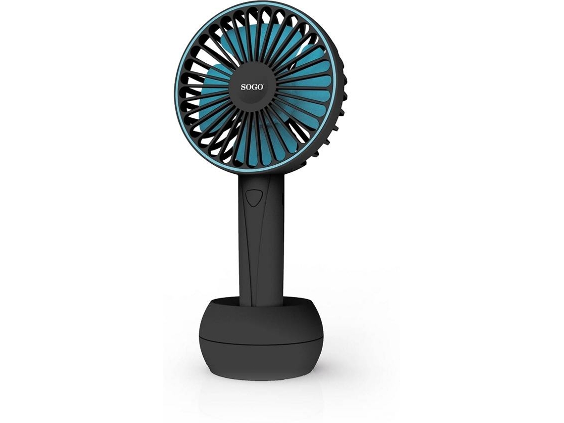 Ventilador de Mesa SOGO VEN-SS-21450 (3 Velocidades - Negro)  