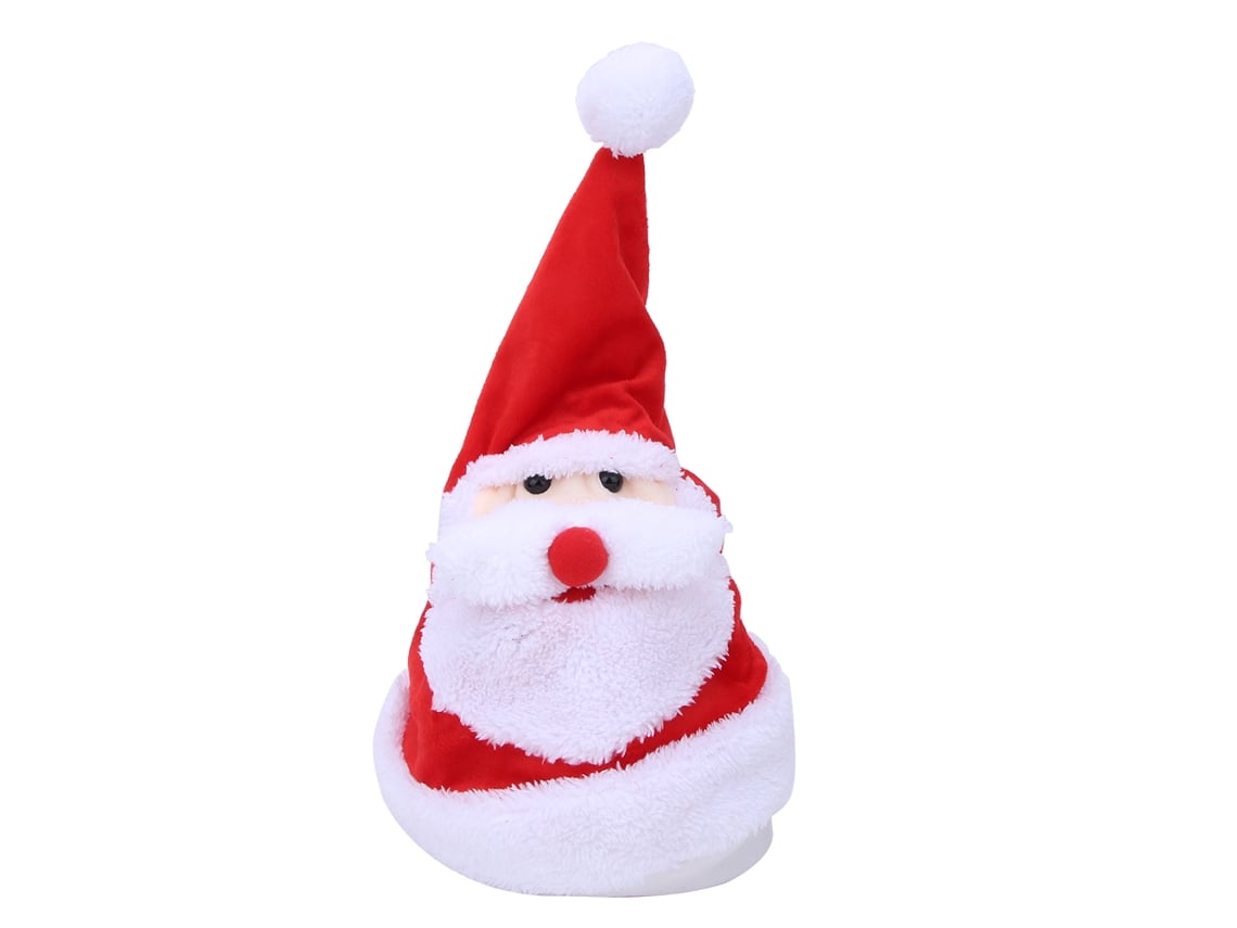 2026-gorro De Papá Noel Eléctrico Con Luz Y Música, Decoración Navideña, Regalo Para Niños