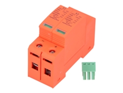 Protector De Sobrecarga 2p 20ka Dc1000v Para Fotovoltaica Con Comando Remoto