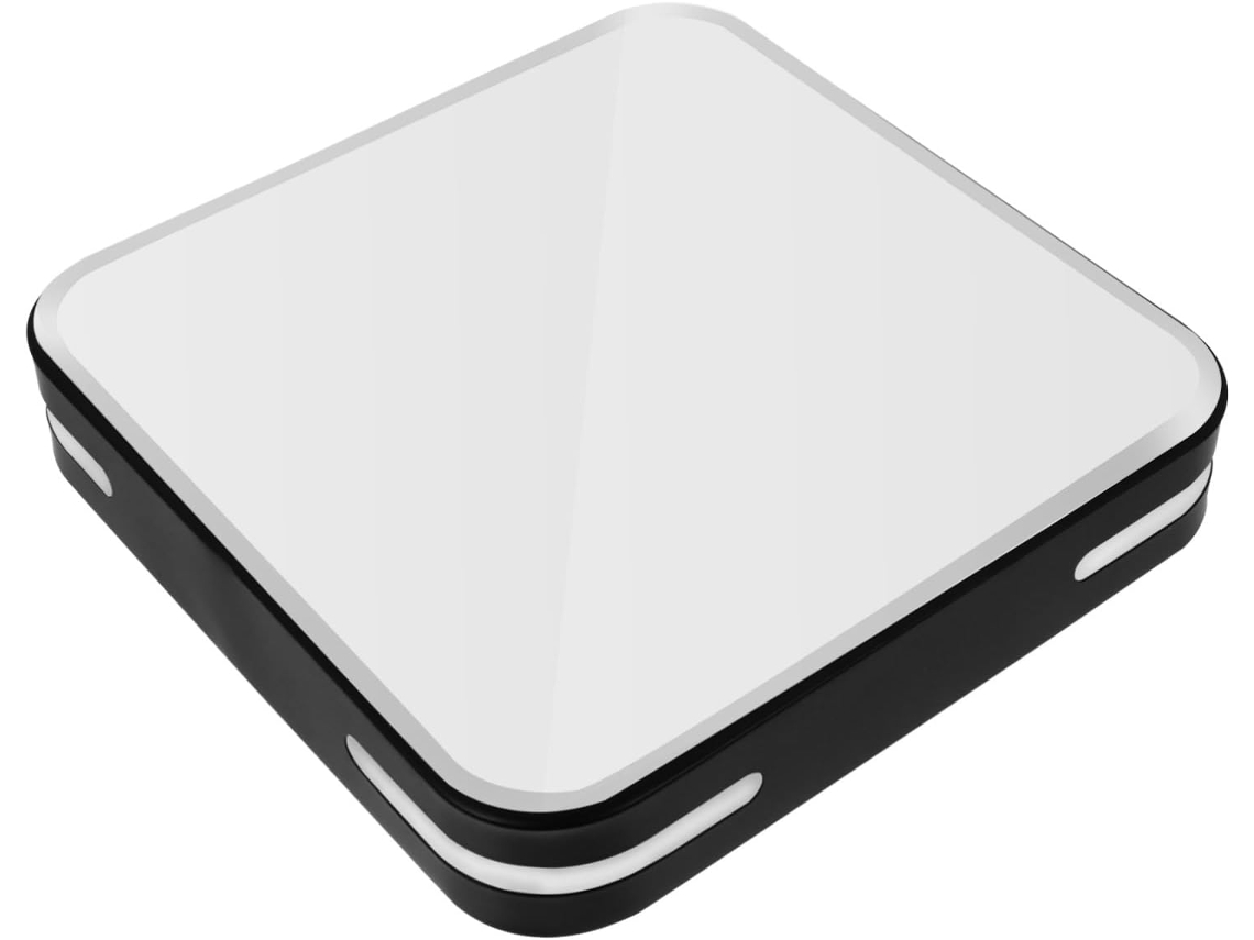 Lámpara De Techo Led Cuadrada Ultradelgada De 30x30 Cm En Acrílico Con Control Remoto, 36 W, Regulable, Iluminación