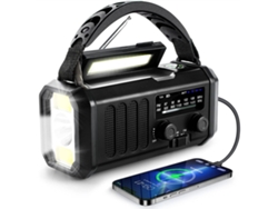 Radio Emergencia Manivela Am/fm Con Previsión Tiempo, Linterna Y Alarma Sos-02