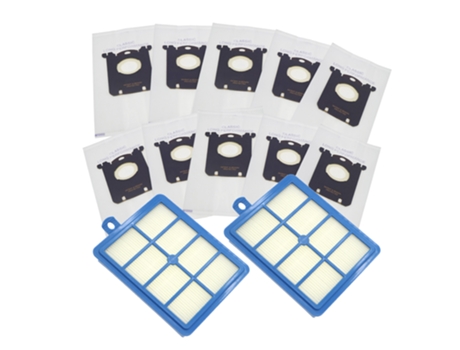 Bolsas de polvo con filtro Hepa de repuesto para filtro de aspiradora Electrolux Hepa y s-bag para bolsas Philips Aeg