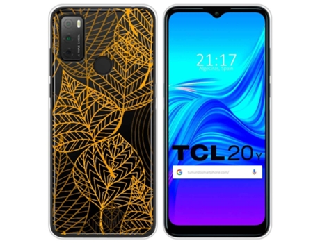 Carcasa TCL 20Y TUMUNDOSMARTPHONE Dibujos Transparente Multicolor