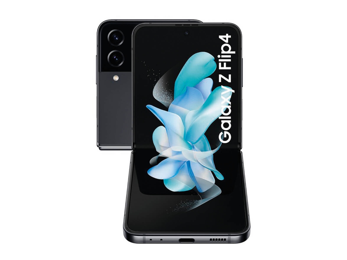 Smartphone SAMSUNG Galaxy Galaxy Z Flip4 5G 8Gb/256Gb Cinza Graphite Dual Sim F721