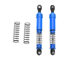 Juego De Amortiguadores De Aceite De Aluminio De 95 Mm Para Coches Rc Scx10 1/10 - Azul