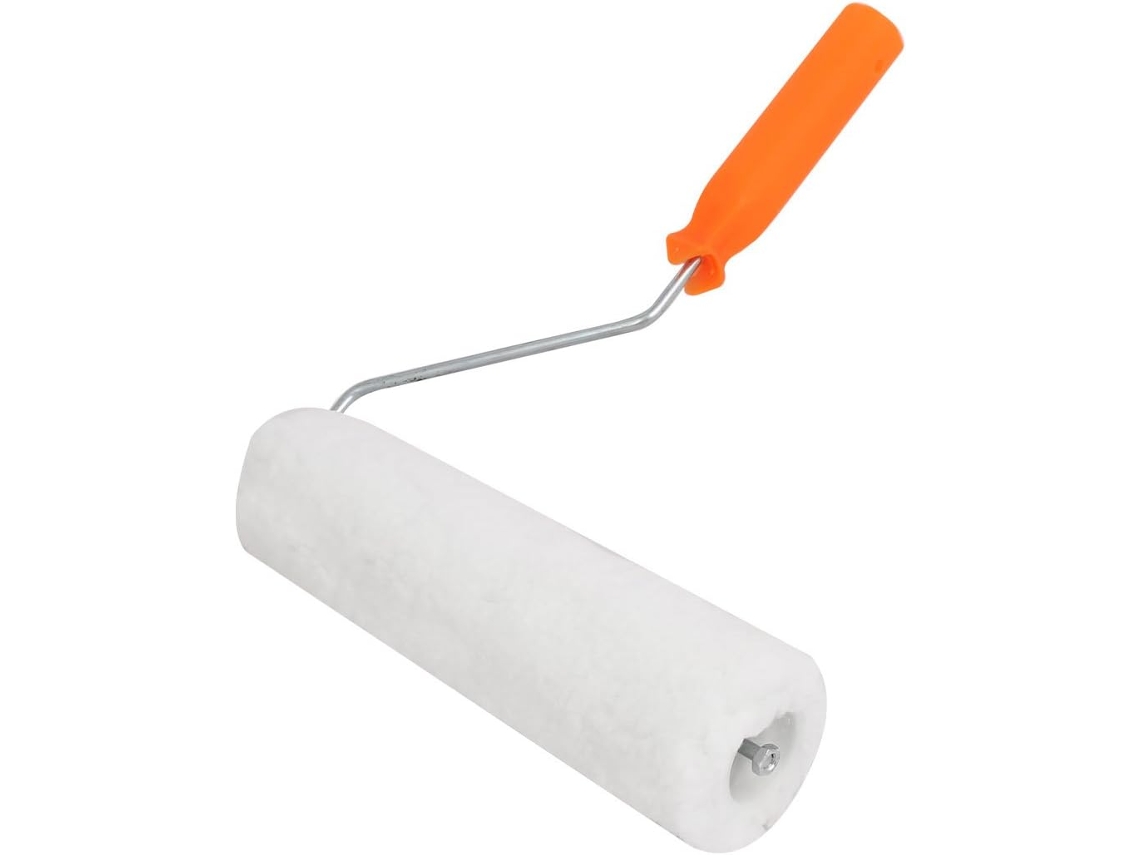 Rodillo De Pintura Con Mango De Plástico Para Paredes De Habitaciones Domésticas.