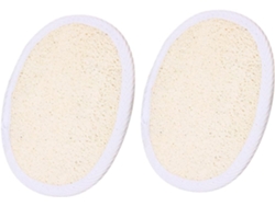 Esponja De Baño Suave Y Práctica, 4 Piezas De Lufa Exfoliante Natural Para El Cuerpo.