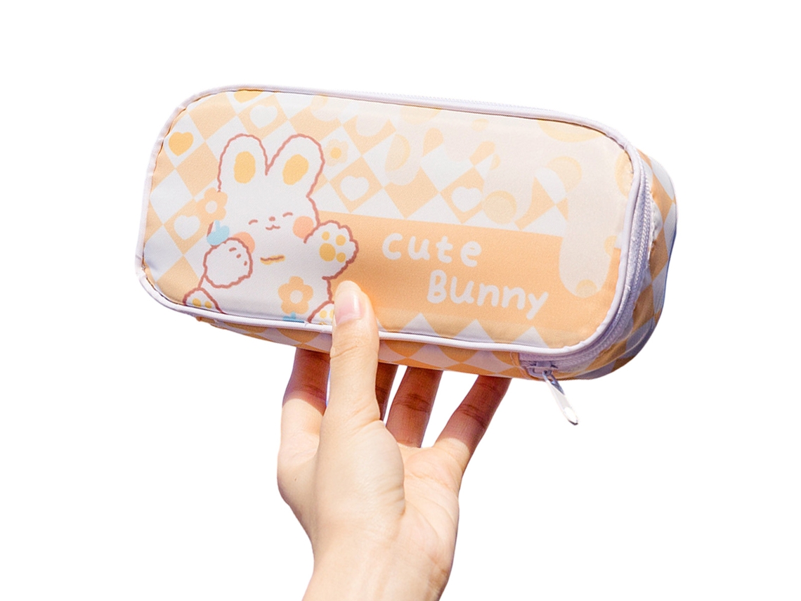 Estuche de lápices de gran capacidad, bolsa para maquillaje, bolígrafos, tela Oxford, gran capacidad para guardar útiles escolares.
