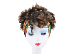 Rized Diadema Sintética Peluca Corta Para Mujeres