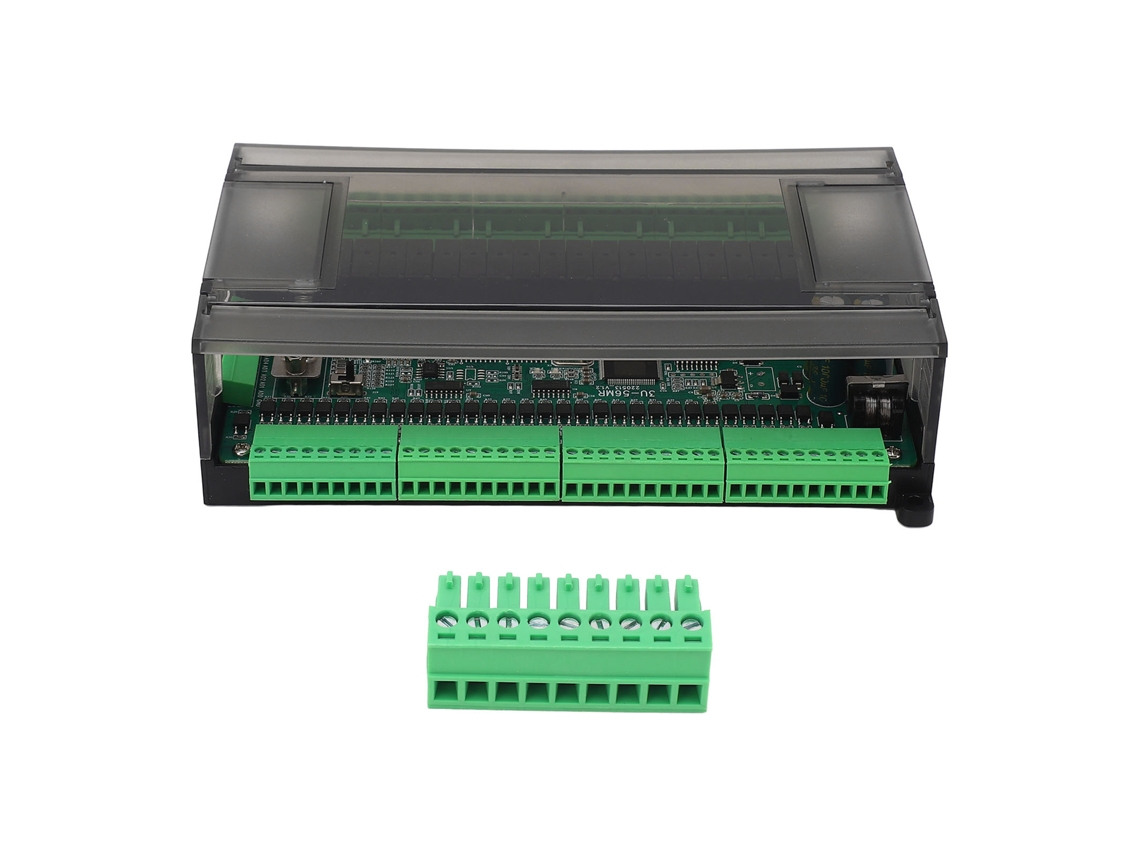 Controlador lógico programable FX3U 56MR, 6 canales, temporización de 60k