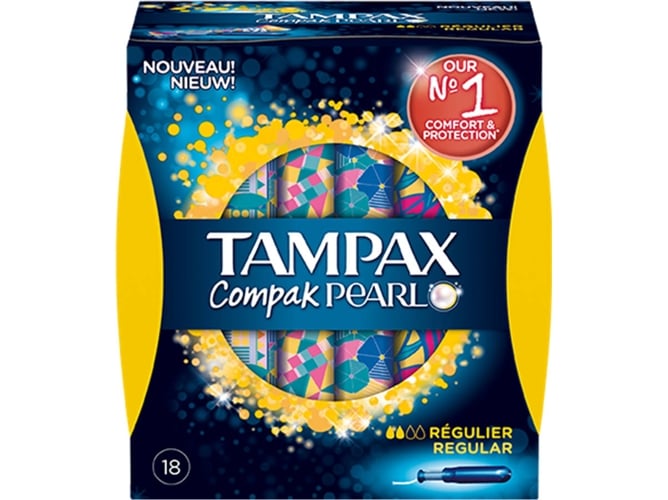 Tampones TAMPAX Compak Pearl Regular