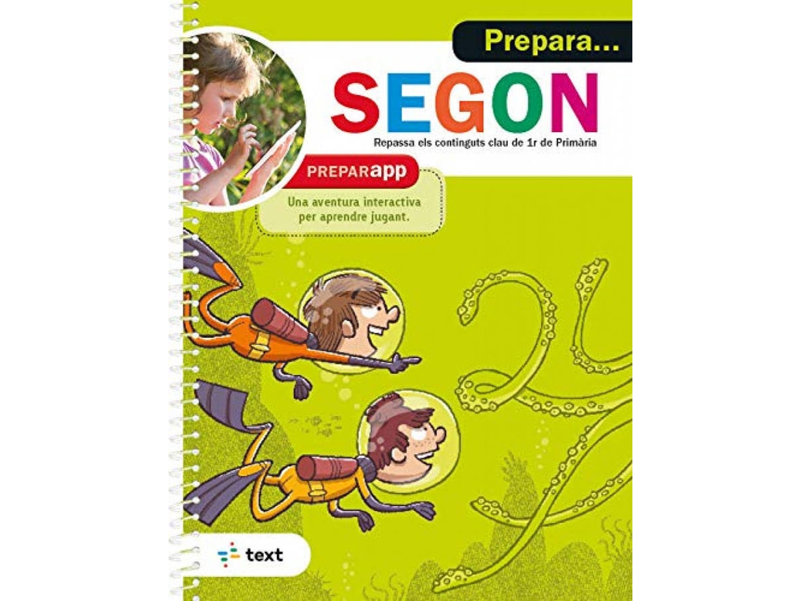 Libro Prepara... Segon de Equip Pedagògic I Editorial De Text (Catalán)