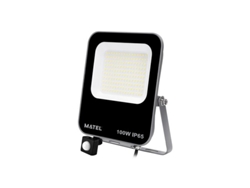 MATEL Proyector Led Aluminio Chip Samsung Sensor 100W Frío