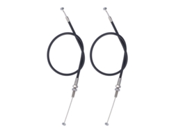 2026-2pcs Cable De Acelerador 61n 26311 00 Acero Inoxidable Para Motor Outboard 2t 25hp 30hp Barco