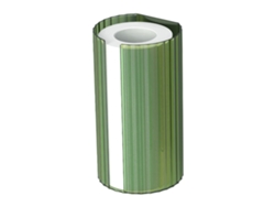 Dispensador De Toallas De Papel Transparente, Verde E Impermeable Para Montaje En Pared, Ideal Para Cocina Y Baño.