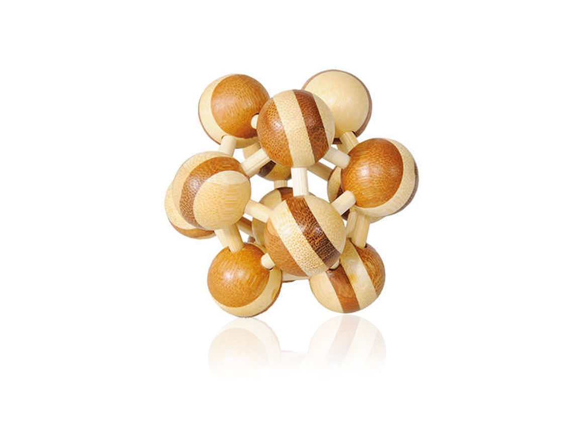 Puzzle FRIDOLIN (Madera - Marrón - 9 x 9 x 9 cm)