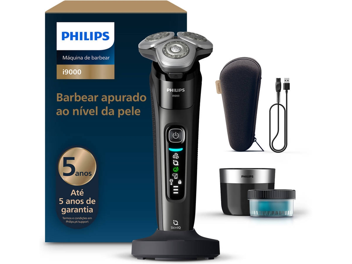 Máquina de Afeitar PHILIPS i9000 X9000/30 (Autonomía: 50 min - Batería)