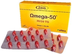 Complemento Alimentar ZEUS Ómega / (30 cápsulas)