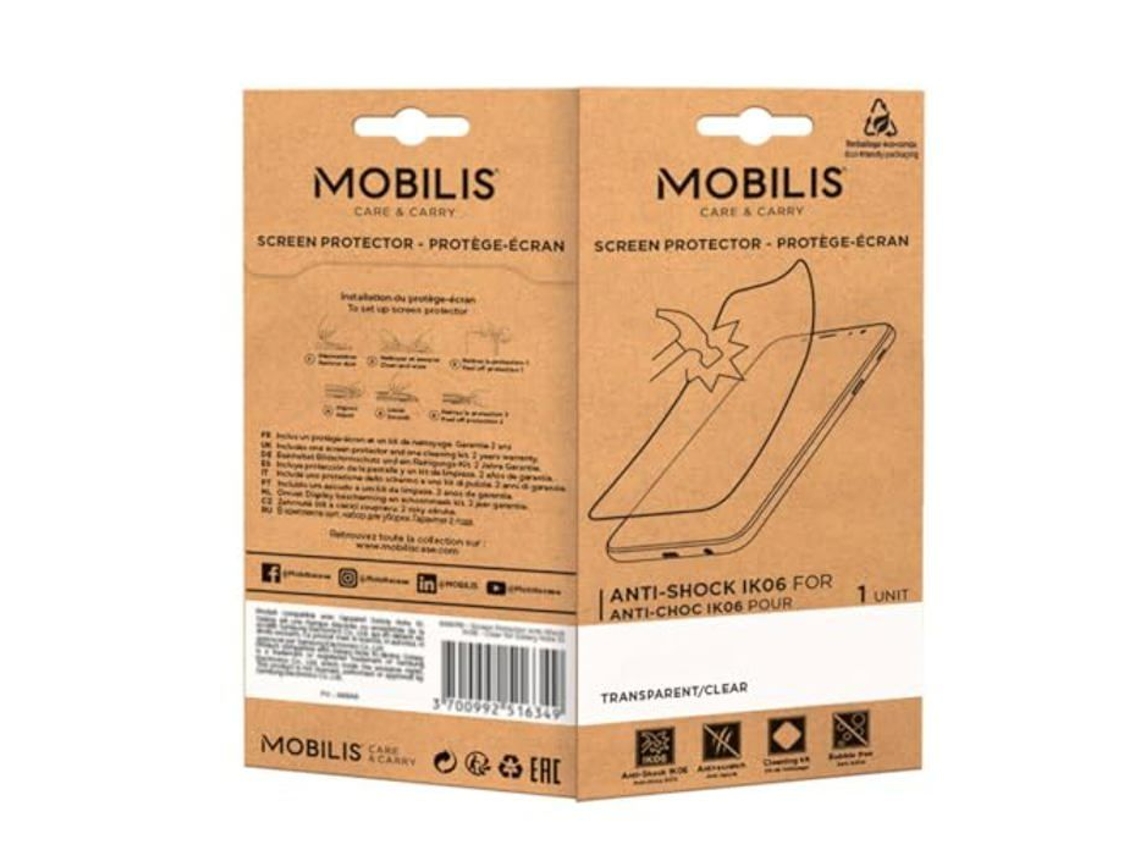Película protectora de pantalla Mobilis 036309 Dimensiones 19,33x33,71 cm Peso 3,41 kg
