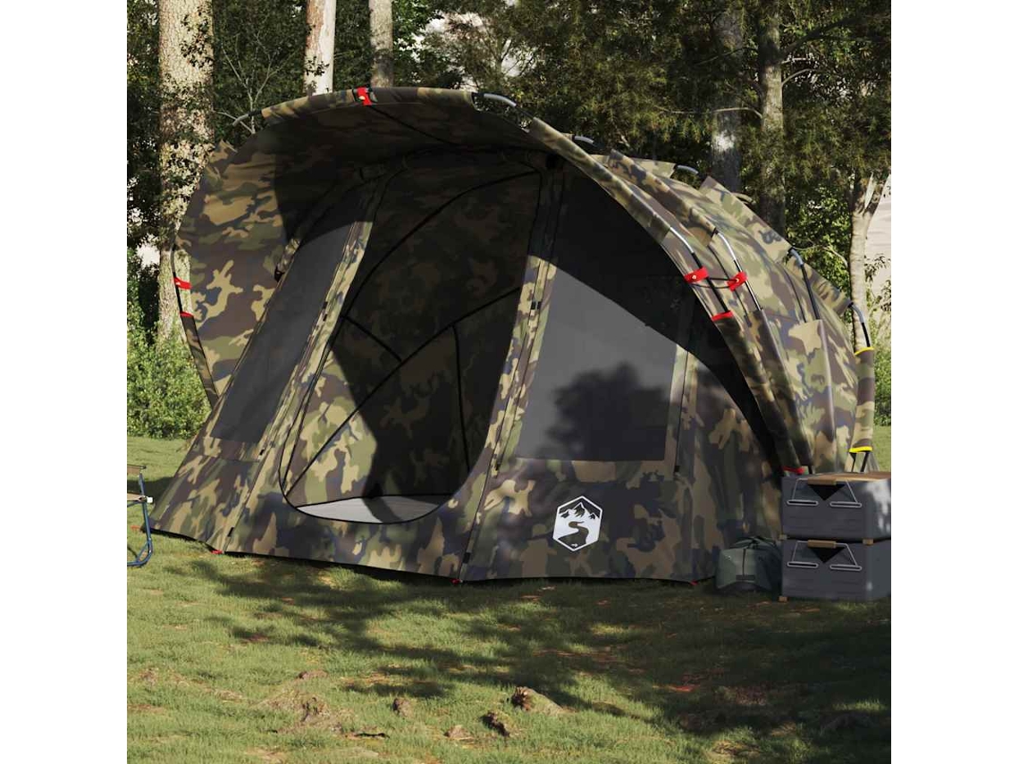 Tienda De Pesca Para 5 Personas Impermeable Camuflaje