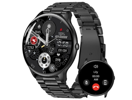Reloj inteligente MAX14 para hombre, pantalla HD de 1,53 pulgadas, Bluetooth, tasa de llamadas, rastreador de salud y Fitness, reloj inteligente de...