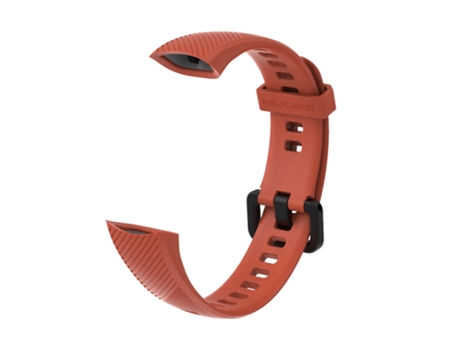 Correa de reloj inteligente para Honor Band 4/5 MIJOBS Correa de reloj de silicona transpirable (naranja)