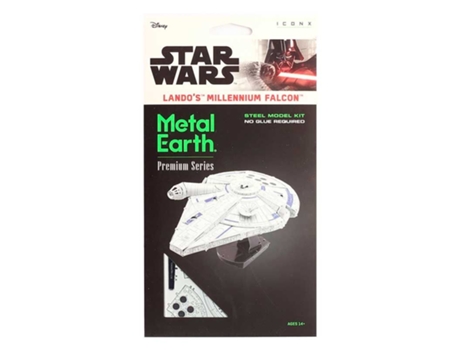 Modelo metálico 3D de Star Wars - Halcón Milenario GRAINE CRÉATIVE