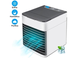 Mini aire acondicionado portátil silencioso USB de escritorio 3 en 1, ventilador de 7 W Stelasplen