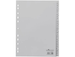 Separador DURABLE (Gris - A4 - 23x29.7cm - Polipropileno)
